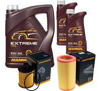 DENCKERMANN Controllo Set MANNOL Extreme 5W-40 7L Per Lancia Delta III 1.9 D