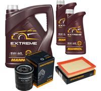 DENCKERMANN Controllo Set MANNOL Extreme 5W-40 7L Per Mazda 2 1.4 1.25