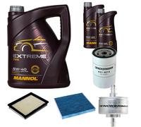 DENCKERMANN Controllo Set MANNOL Extreme 5W-40 7L Per Mazda 2 1.6
