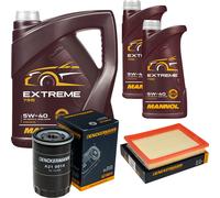 DENCKERMANN Controllo Set MANNOL Extreme 5W-40 7L Per Mazda 2 1.6