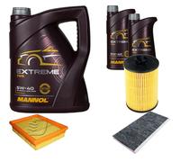 DENCKERMANN Controllo Set MANNOL Extreme 5W-40 7L per Mercedes-Benz A-Klasse