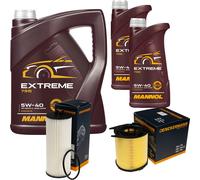DENCKERMANN Controllo Set MANNOL Extreme 5W-40 7L per Mercedes-Benz A-Klasse