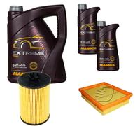 DENCKERMANN Controllo Set MANNOL Extreme 5W-40 7L per Mercedes-Benz A-Klasse