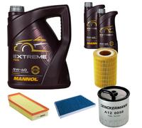 DENCKERMANN Controllo Set MANNOL Extreme 5W-40 7L Per Mercedes-Benz C-Klasse