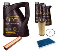 DENCKERMANN Controllo Set MANNOL Extreme 5W-40 7L per Mercedes-Benz C-Klasse