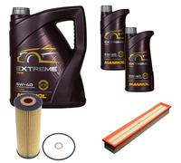 DENCKERMANN Controllo Set MANNOL Extreme 5W-40 7L per Mercedes-Benz C-Klasse
