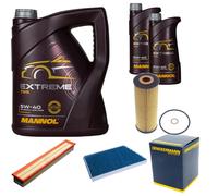 DENCKERMANN Controllo Set MANNOL Extreme 5W-40 7L per Mercedes-Benz C-Klasse