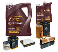 DENCKERMANN Controllo Set MANNOL Extreme 5W-40 7L per Mercedes-Benz E-Klasse