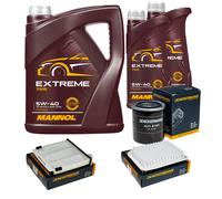 DENCKERMANN Controllo Set MANNOL Extreme 5W-40 7L Per Mitsubishi Grandis 2.4