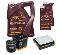 DENCKERMANN Controllo Set MANNOL Extreme 5W-40 7L Per Mitsubishi Grandis 2.4