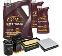 DENCKERMANN Controllo Set MANNOL Extreme 5W-40 7L Per Mitsubishi Mirage/Space