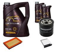 DENCKERMANN Controllo Set MANNOL EXTREME 5W-40 7L Per NISSAN TIIDA 1.6