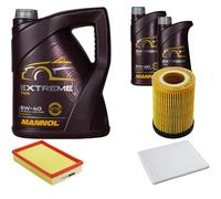 DENCKERMANN Controllo Set MANNOL Extreme 5W-40 7L Per Opel Agila (A) 1.0 1.2