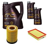 DENCKERMANN Controllo Set MANNOL Extreme 5W-40 7L Per Opel Agila (A) 1.0 1.2
