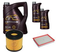 DENCKERMANN Controllo Set MANNOL Extreme 5W-40 7L Per Opel Astra G Caravan