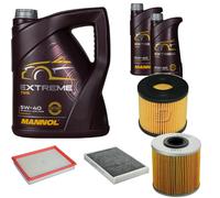 DENCKERMANN Controllo Set MANNOL Extreme 5W-40 7L Per Opel Astra G Caravan
