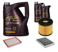 DENCKERMANN Controllo Set MANNOL Extreme 5W-40 7L Per Opel Astra G Caravan