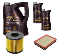 DENCKERMANN Controllo Set MANNOL Extreme 5W-40 7L Per Opel Astra H 1.3 CDTi