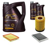 DENCKERMANN Controllo Set MANNOL Extreme 5W-40 7L Per Opel Astra H 1.4