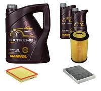 DENCKERMANN Controllo Set MANNOL Extreme 5W-40 7L Per Opel Astra H Caravan