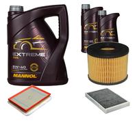DENCKERMANN Controllo Set MANNOL Extreme 5W-40 7L Per Opel Astra H Caravan
