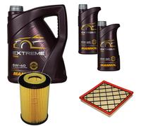 DENCKERMANN Controllo Set MANNOL Extreme 5W-40 7L Per Opel Astra J Chevrolet