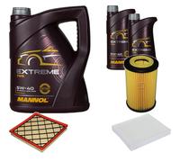 DENCKERMANN Controllo Set MANNOL Extreme 5W-40 7L Per Opel Astra J Chevrolet