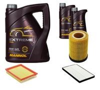 DENCKERMANN Controllo Set MANNOL Extreme 5W-40 7L Per Opel Corsa B 1.0I 12V