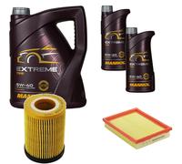 DENCKERMANN Controllo Set MANNOL Extreme 5W-40 7L Per Opel Corsa B 1.0I 12V