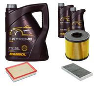 Denckermann Controllo Set mannol extreme 5W-40 7L per Opel Corsa C 1.3