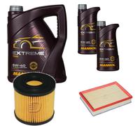 DENCKERMANN Controllo Set MANNOL Extreme 5W-40 7L Per Opel Meriva Combo