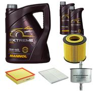 DENCKERMANN Controllo Set MANNOL Extreme 5W-40 7L Per Opel Omega B 2.5 V6