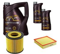 DENCKERMANN Controllo Set MANNOL Extreme 5W-40 7L Per Opel Omega B 2.5 V6