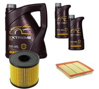 DENCKERMANN Controllo Set MANNOL EXTREME 5W-40 7L Per Opel Vivaro Kasten 2.5