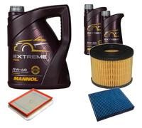 DENCKERMANN Controllo Set MANNOL Extreme 5W-40 7L Per Opel Zafira B 1.7 CDTi
