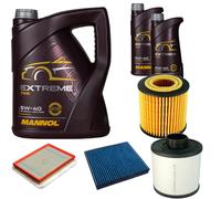 DENCKERMANN Controllo Set MANNOL EXTREME 5W-40 7L Per Opel Zafira B 1.9 CDTi