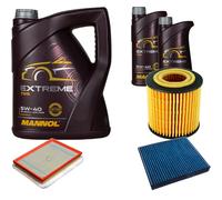 DENCKERMANN Controllo Set MANNOL EXTREME 5W-40 7L Per Opel Zafira B 1.9 CDTi