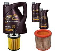 DENCKERMANN Controllo Set MANNOL EXTREME 5W-40 7L Per PEUGEOT 106 II 1.1I
