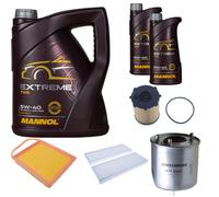 DENCKERMANN Controllo Set MANNOL Extreme 5W-40 7L per Peugeot 301 Citroën