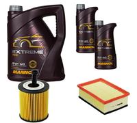 DENCKERMANN Controllo Set MANNOL EXTREME 5W-40 7L Per Peugeot 307 1.6 16V