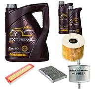 DENCKERMANN Controllo Set MANNOL EXTREME 5W-40 7L Per Peugeot 307 1.6 16V