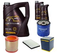 DENCKERMANN Controllo Set MANNOL Extreme 5W-40 7L Per Peugeot 405 II 1.4