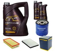 DENCKERMANN Controllo Set MANNOL EXTREME 5W-40 7L Per PEUGEOT 405 II 1.6 1.9