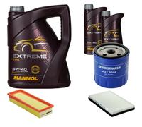 DENCKERMANN Controllo Set MANNOL EXTREME 5W-40 7L Per Peugeot 405 II 1.6 2.0