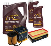 DENCKERMANN Controllo Set MANNOL EXTREME 5W-40 7L Per PEUGEOT 508 SW I 2.0