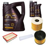 DENCKERMANN Controllo Set MANNOL Extreme 5W-40 7L per Peugeot 607 2.0 HDi