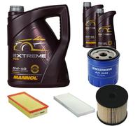 DENCKERMANN Controllo Set MANNOL Extreme 5W-40 7L Per Peugeot 807 2.2 HDi