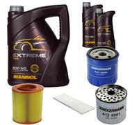 DENCKERMANN Controllo Set MANNOL Extreme 5W-40 7L per Peugeot Boxer Furgone Olio