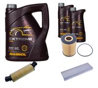 DENCKERMANN Controllo Set MANNOL EXTREME 5W-40 7L Per PORSCHE 911 CABRIOLET