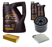 DENCKERMANN Controllo Set MANNOL Extreme 5W-40 7L Per Renault Clio III 1.2